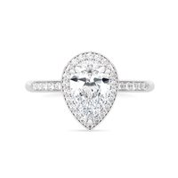 Anillo Ama Mujer in Oro blanco Diamante Lab Grown AMA-AN-202-16-1-12-0.50